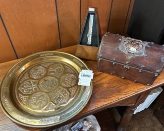Middle Eastern Brass Tray