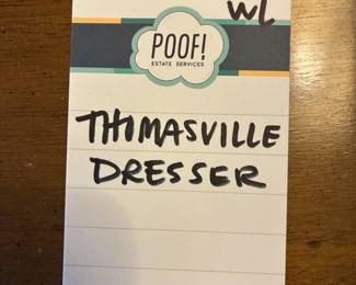 Thomasville Dresser