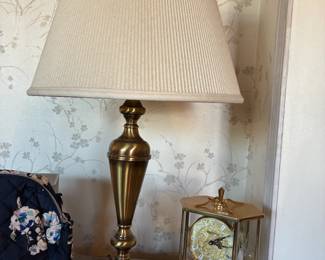 Vintage Clock, Table Lamp