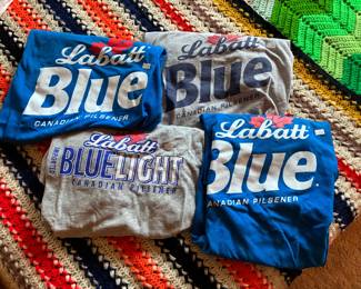 Vintage Labatt Blue Shirts