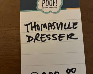 Thomasville Dresser
