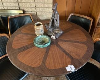 MCM Walter of Wabash Orange Slice Table