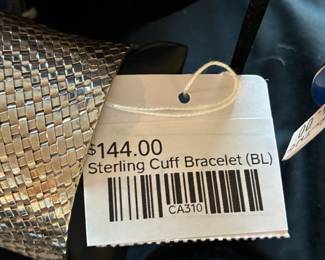 Sterling Cuff Bracelet (BL)