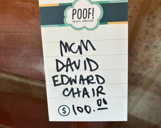 MCM David Edward Chair 