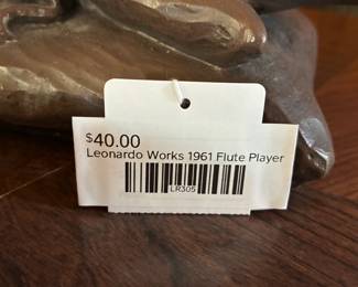 Leonardo Works 1961 Flute Player