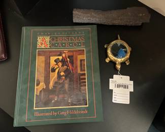 Vtg Brass Turtle Magnifying Glass 