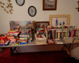 Books. Games. Puzzles. Pictures.