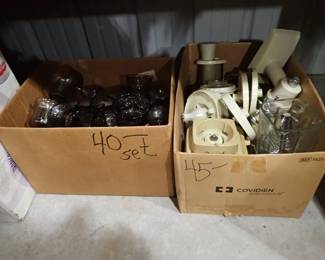 Stemware. Food Processor.