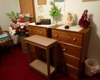 Small Dressers. Tables. 