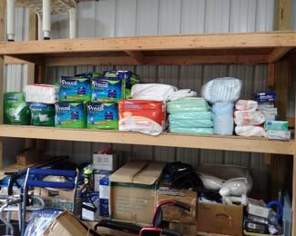 Home healthcare items.