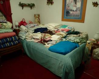 Bedding. Beds. Pictures. 