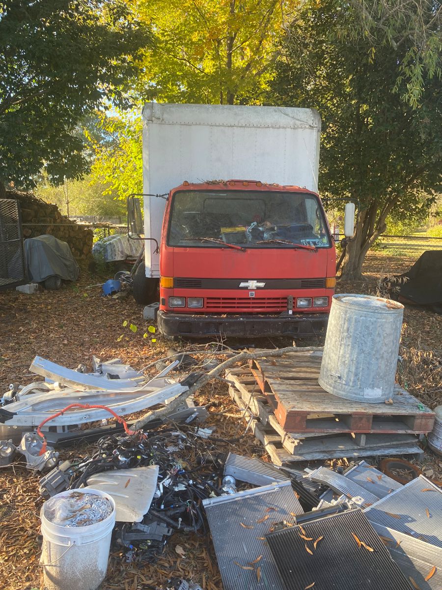 Box truck, clutch and turbo need to be replaced. Owner put a lot of work into the engine and transmission as a project truck but after eye surgery was not able to continue. Asking $5,000 for what has been put into it but is willing to negotiate. Can also have towed for around $300