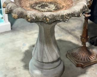 Cement Bird Bath Orlando