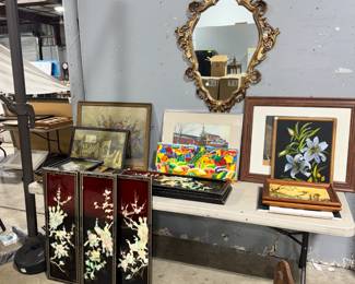 Artwork & Mirrors Orlando Estate Auction