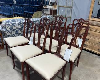 Baker George 3 Mahogany Dining Chairs Orlando Estate Auction