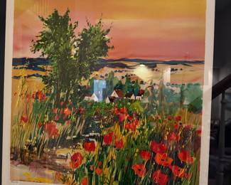 Framed Print  signed Hoiotte , 