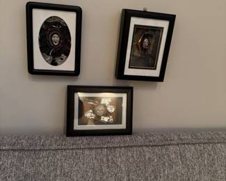 Framed  Skeeter  Aschinger framed masks 