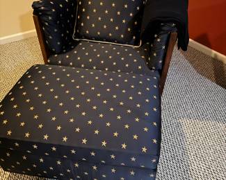 Adrian Pearsall  Chair   -Ottoman not original to Chair 