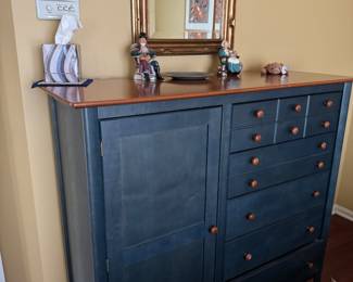 Nadeau Bedroom Furniture  Blue and Maple 