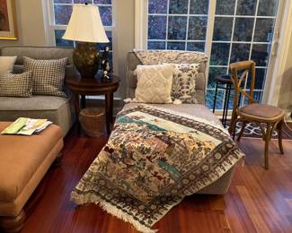 Lounge portion of Arhaus Sectional 