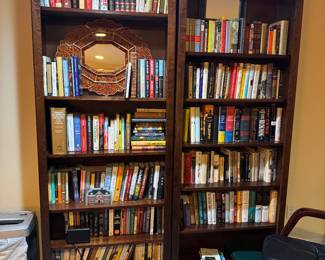 Books - and more books, plus the cabinets to store them 
