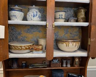 Glazed Pottery Items - nice pieces 