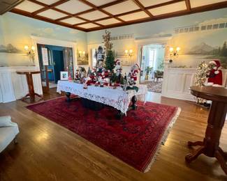 GRAND ENTRY FOYER...rug and table are not for sale