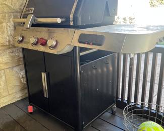 WEBER GENESIS PROPANE GRILL...ONLY ABOUT A YEAR OLD