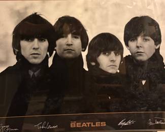 The Beatles Framed Poster 