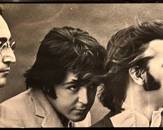 Beatles Poster: John, Paul, Ringo, George
