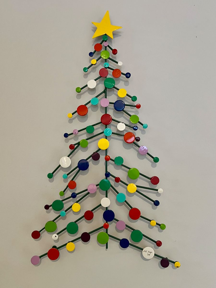 WELCOME...BROTHER MEL CHRISTMAS TREE SCULPTURE