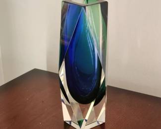Signed Murano Glass Vase