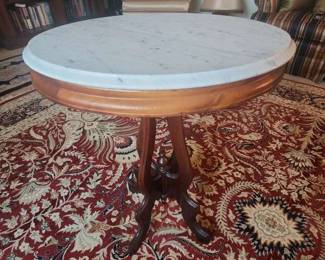 Marble Top Side Table