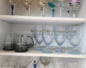 Large Lot of Crystal and Other Glassware