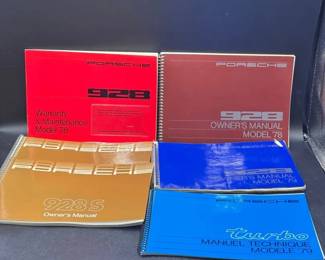 Porsche 928 - Mix Of Owner Manuals
