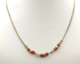 Vintage Sterling Silver Necklace
