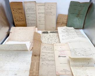 Antique Ephemera 1800s-1900s