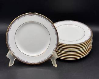 (12) Royal Doulton Musicale Fine Bone China Plates
