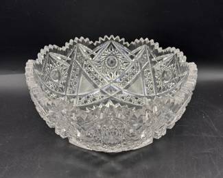 Cut Glass Bowl
