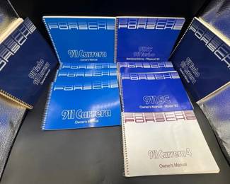 Porsche 911 Carrera Manuals — 1983
