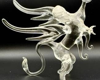 Glass Griffin Figurine
