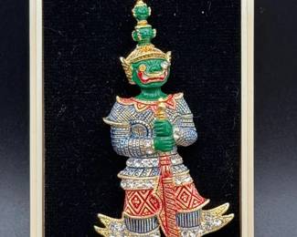 Thai Temple Guardian Pin