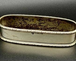 Sterling Silver Napkin Ring
