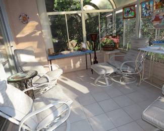 Sunroom area.