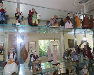 Royal Doulton figures.