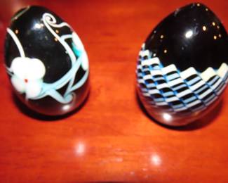 Signed Grant Randolph Studios paperweights