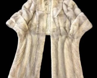 McAlpins Silver Mink Shawl