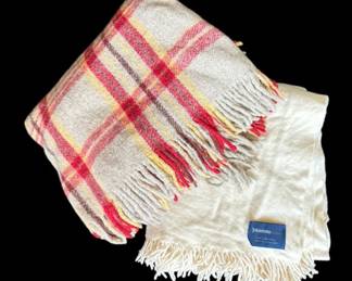 Johnsons Of Elgin Lambswool Throw  More