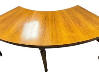 Curved Drop Leaf Coffee Table
