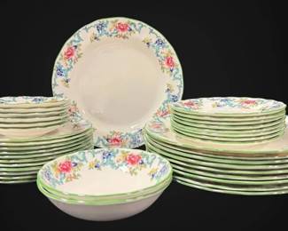 Royal Doulton Floradora Green China